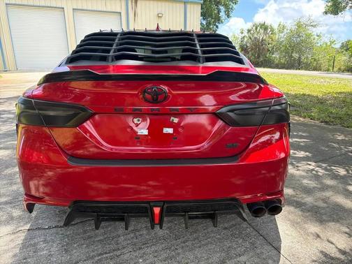 Supersonic Red 2021 Toyota Camry SE