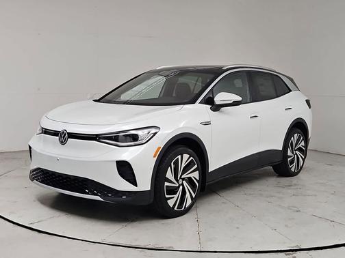 opal white with black roof 2026 Volkswagen ID.4 AWD Pro S Plus
