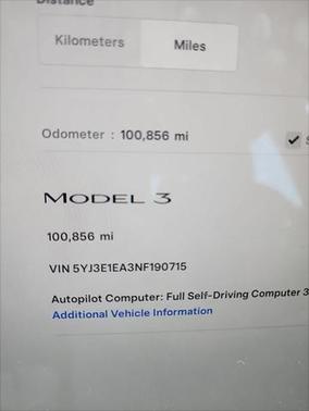 2022 Tesla Model 3 Standard Range