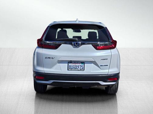 Platinum White Pearl 2021 Honda CR-V Hybrid EX-L