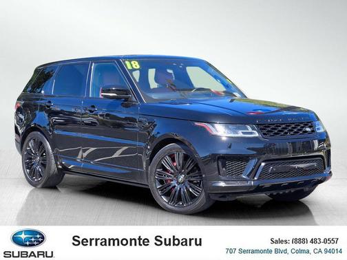 Santorini Black Metallic 2018 Land Rover Range Rover Sport Supercharged