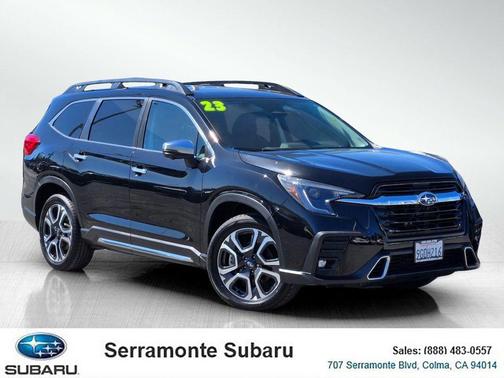 Crystal Black Silica 2023 Subaru Ascent Touring 7-Passenger