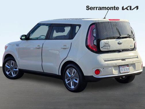 Cloud White 2017 Kia Soul EV +