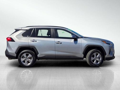 Silver Sky Metallic 2024 Toyota RAV4 Hybrid LE