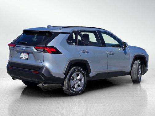 Silver Sky Metallic 2024 Toyota RAV4 Hybrid LE