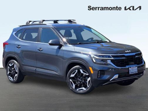 Gravity Gray 2024 Kia Seltos SX Turbo