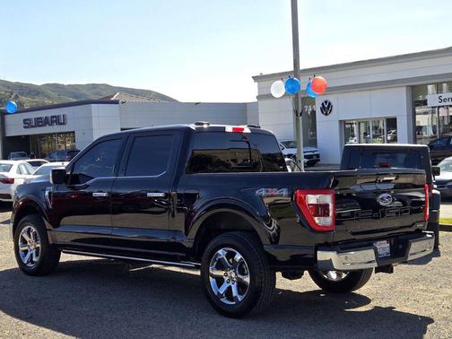 AGATE BLACK METALLIC 2023 Ford F-150 Lariat