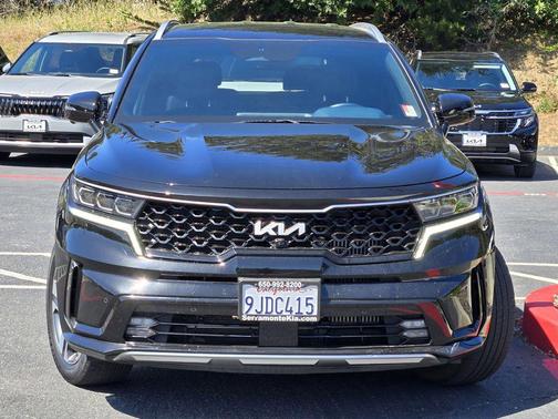 Aurora Black 2023 Kia Sorento Hybrid SX Prestige