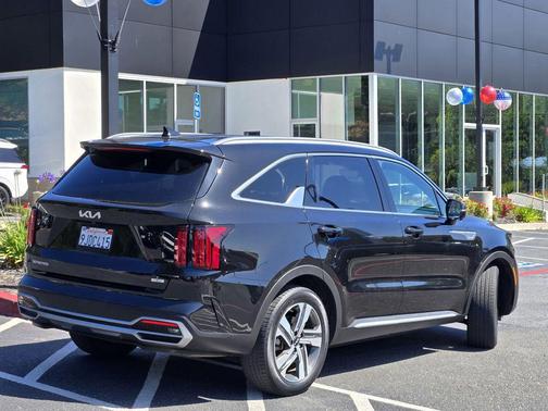 Aurora Black 2023 Kia Sorento Hybrid SX Prestige