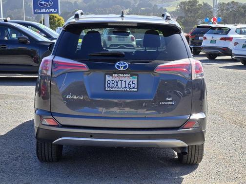 Magnetic Gray Metallic 2018 Toyota RAV4 Hybrid SE