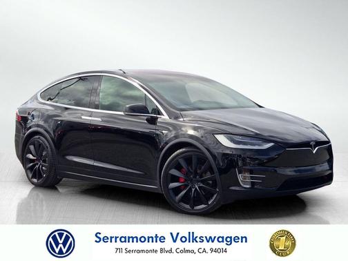 Solid Black 2016 Tesla Model X P90D