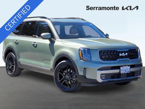 Jungle Green 2023 Kia Telluride SX Prestige X-Line