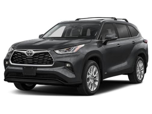 Magnetic Gray Metallic 2025 Toyota Highlander Hybrid Limited