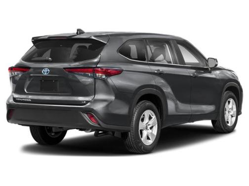Magnetic Gray Metallic 2023 Toyota Highlander Hybrid LE