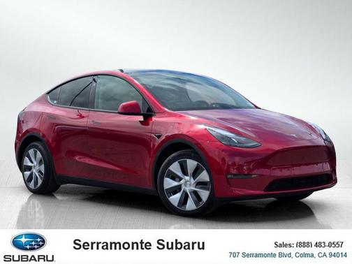 Ultra Red 2024 Tesla Model Y Long Range Dual Motor All-Wheel Drive