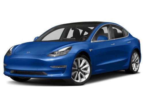 Deep Blue Metallic 2019 Tesla Model 3 Performance