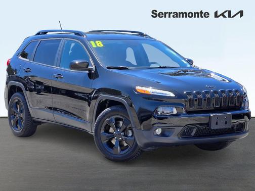 Diamond Black Crystal Pearlcoat 2018 Jeep Cherokee Latitude