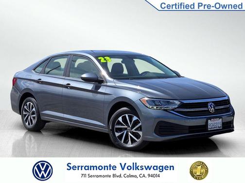 Platinum Gray Metallic 2023 Volkswagen Jetta 1.5T S