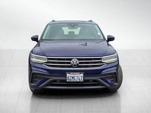 Atlantic Blue Metallic 2022 Volkswagen Tiguan 2.0T SE 4MOTION