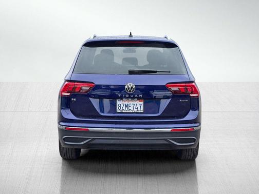 Atlantic Blue Metallic 2022 Volkswagen Tiguan 2.0T SE 4MOTION