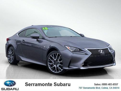 Nebula Gray Pearl 2015 Lexus RC 350 Base