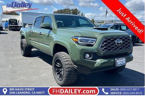 Army Green 2021 Toyota Tacoma TRD Sport