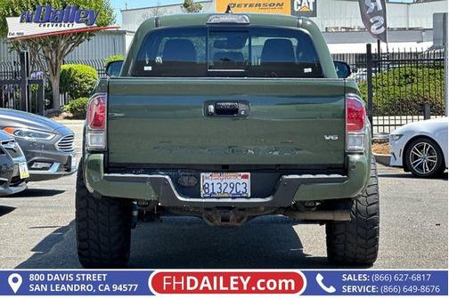 Army Green 2021 Toyota Tacoma TRD Sport