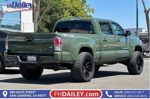 Army Green 2021 Toyota Tacoma TRD Sport