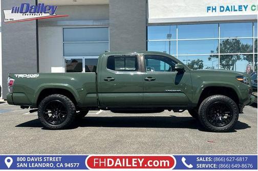 Army Green 2021 Toyota Tacoma TRD Sport