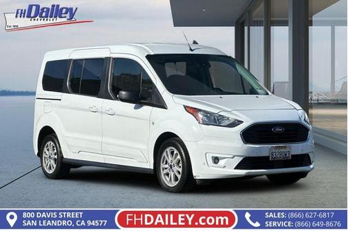 Frozen White 2023 Ford Transit Connect XLT