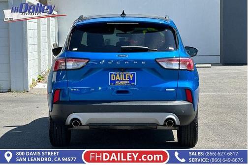 Blue Metallic 2020 Ford Escape SEL