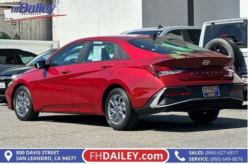Red 2024 Hyundai ELANTRA SEL