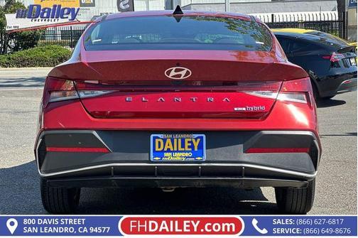 Red 2024 Hyundai ELANTRA SEL