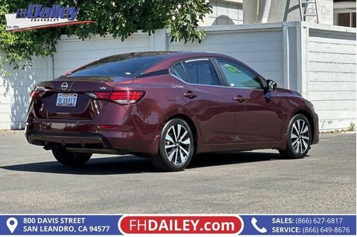 Rosewood Metallic 2024 Nissan Sentra SV