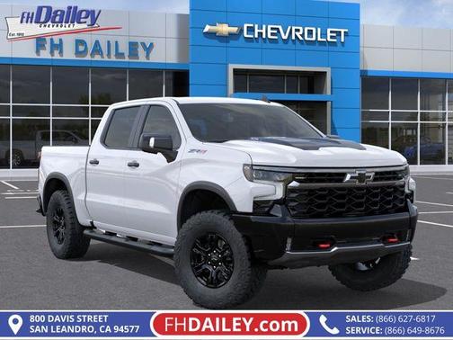 Summit White 2026 Chevrolet Silverado 1500 ZR2