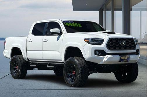 White 2022 Toyota Tacoma TRD Sport