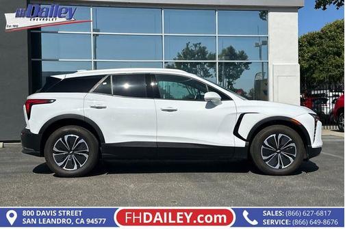 Summit White 2024 Chevrolet Blazer EV LT