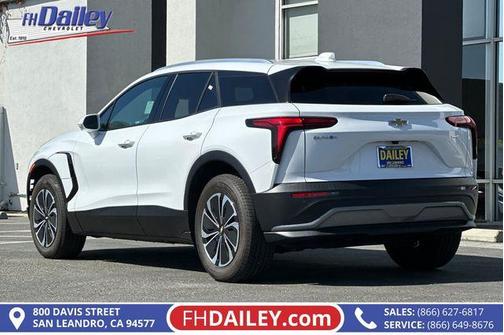 Summit White 2024 Chevrolet Blazer EV LT