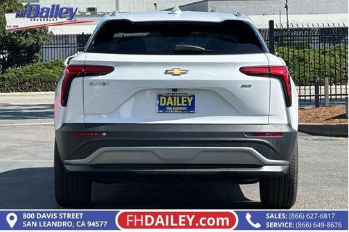 Summit White 2024 Chevrolet Blazer EV LT