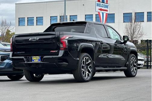 Black 2024 Chevrolet Silverado EV RST