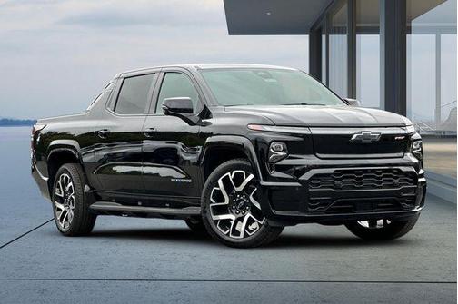 Black 2024 Chevrolet Silverado EV RST