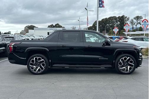 Black 2024 Chevrolet Silverado EV RST