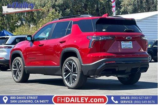 Radiant Red 2026 Chevrolet Equinox RS