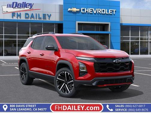 Radiant Red 2026 Chevrolet Equinox RS