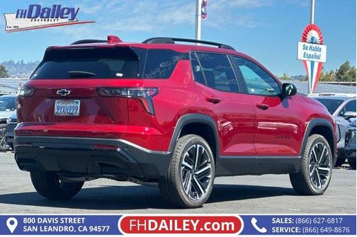 Radiant Red 2026 Chevrolet Equinox RS