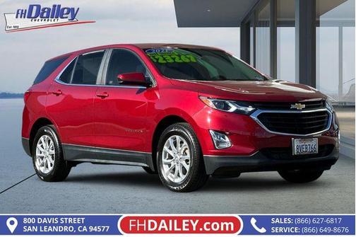 Red Tinted Clearcoat 2021 Chevrolet Equinox 1LT