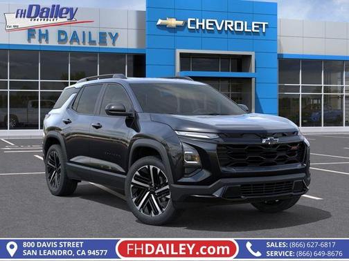 Black 2026 Chevrolet Equinox RS