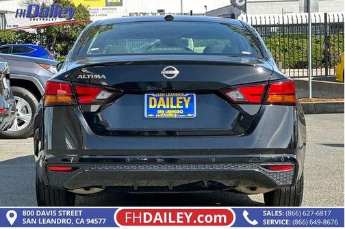 Black 2025 Nissan Altima SV