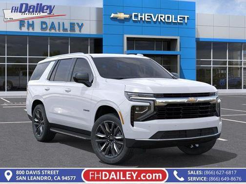 Summit White 2026 Chevrolet Tahoe LS