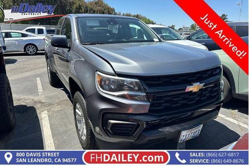 Steel Metallic 2022 Chevrolet Colorado LT